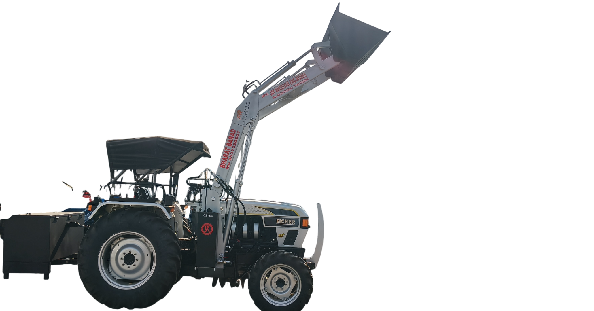 JK 800 Heavy Duty Tractor Loader (45 to 55 HP)